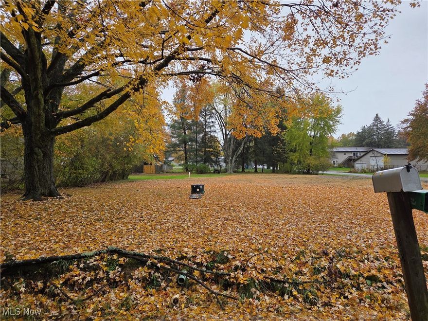 Corner 0.41-acre lot.  The house has been demolished.  The existing septic system, installed in 2012, has been capped and remains in place, along with the existing well.  This is a Fannie Mae Homepath property.