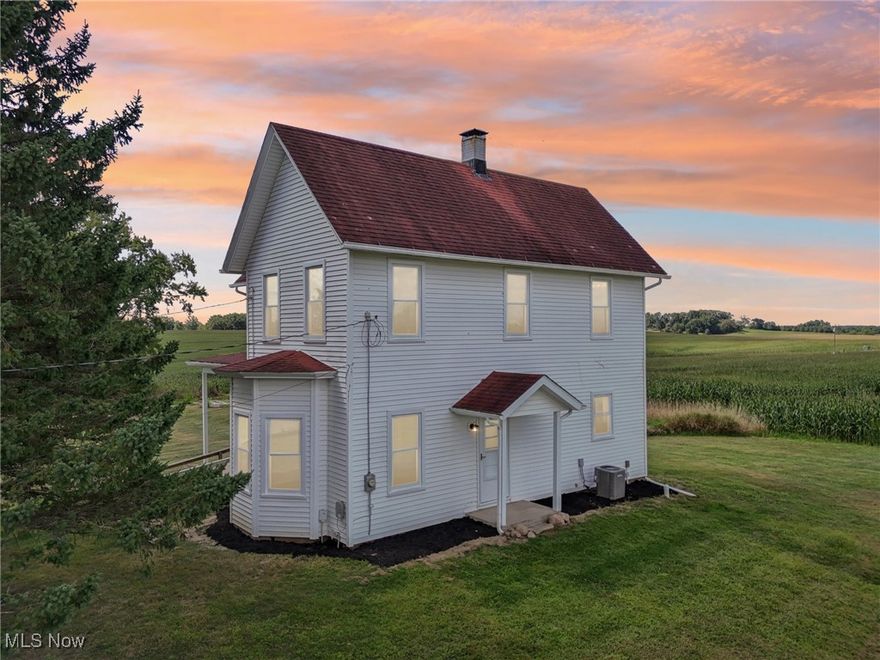 160 acres of prime Ohio farmland — fully renovated farmhouse, historic bank barn, workshop, detached garage, and a productive natural gas well providing free gas to the home and royalty income. This is the real deal: a working farm with income opportunities, modern updates, and timeless rural character.
The farmhouse has been completely remodeled with new kitchen, baths, flooring, mechanicals, and more — turnkey, clean, and move-in ready. The acreage offers a rare combination of open fields, wooded areas, and natural beauty — ideal for homesteading, livestock, crops, outdoor recreation, hunting, or generational living.
The bank barn offers authentic farm function and storage, while the separate workshop and garage support equipment, vehicles, or hobby/contractor needs. Private, peaceful, and surrounded by panoramic countryside, yet conveniently located to Wadsworth, Wooster, and major routes.
Free natural gas + energy income, 160 acres, renovated home, multiple outbuildings, and proven farmland — properties like this rarely hit the market. If you're seeking a true working Ohio farm with land, privacy, utility, and income potential, this is it.