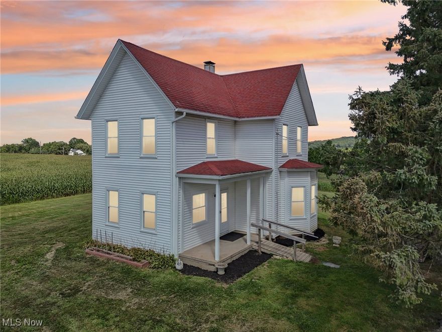 160 acres of prime Ohio farmland — fully renovated farmhouse, historic bank barn, workshop, detached garage, and a productive natural gas well providing free gas to the home and royalty income. This is the real deal: a working farm with income opportunities, modern updates, and timeless rural character.
The farmhouse has been completely remodeled with new kitchen, baths, flooring, mechanicals, and more — turnkey, clean, and move-in ready. The acreage offers a rare combination of open fields, wooded areas, and natural beauty — ideal for homesteading, livestock, crops, outdoor recreation, hunting, or generational living.
The bank barn offers authentic farm function and storage, while the separate workshop and garage support equipment, vehicles, or hobby/contractor needs. Private, peaceful, and surrounded by panoramic countryside, yet conveniently located to Wadsworth, Wooster, and major routes.
Free natural gas + energy income, 160 acres, renovated home, multiple outbuildings, and proven farmland — properties like this rarely hit the market. If you're seeking a true working Ohio farm with land, privacy, utility, and income potential, this is it.