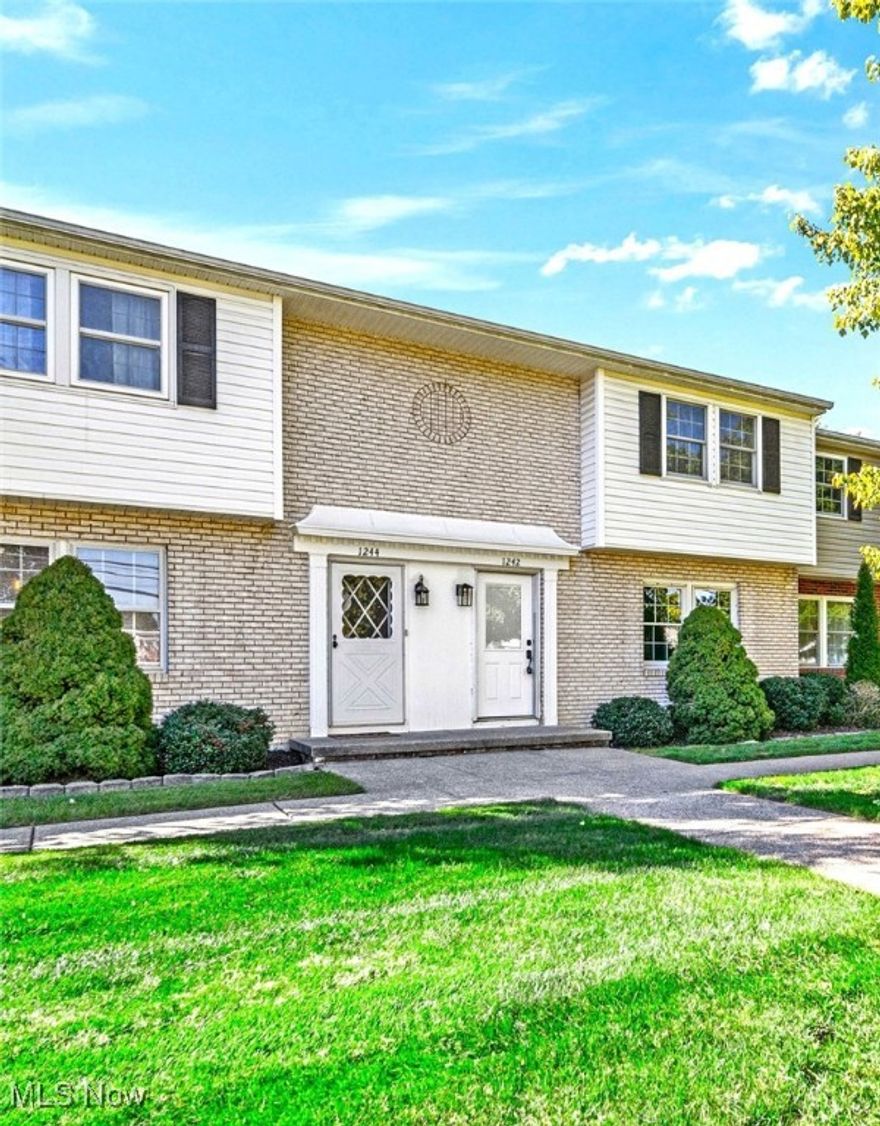Welcome home to this 3 level townhouse in the heart of Brunswick! Upon entering the attached garage on the lower level, there is the laundry room and a separate flex space, perfect for an office, exercise room, or storage area. On the main level, this townhome features a gorgeous updated kitchen with stainless steel appliances. The living room has a glass sliding door leading to the 2nd level balcony. Upstairs are the 3 generously sized bedrooms. The primary suite includes both a walk-in closet as well as a second double closet.  This condo is part of the Old Mill Village home owners association and has access to the community pool, tennis court, and club house. HOA responsible for roof and siding as well as all lawn and flower bed maintenance. Close to I-71 and all the local shopping, restaurants, and entertainment of Brunswick! Schedule your tour today!