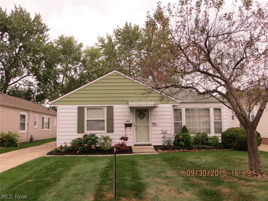 Beautifully Cared For!  One-Story Living at its Finest!  Large Bright and Airy Family Room Addition with Cathedral Ceiling!  Newer Flooring;  Updated Kitchen with Appliances!  3rd Bedroom is opened up as Den or Larger Dining Room, Can be converted back to Bedroom!  Economical Baseboard Heat!  Central Air!  1.5 Car Garage;  150' Deep Lot!  Immediate Occupancy!