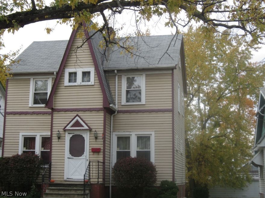 3 bedroom colonial, newer furnace, HWT, glass block windows, Ceiling fans.  Property being sold "as-is", Buyer to assume Maple Heights violations.  Proof of funds or Pre Approval required with offer.