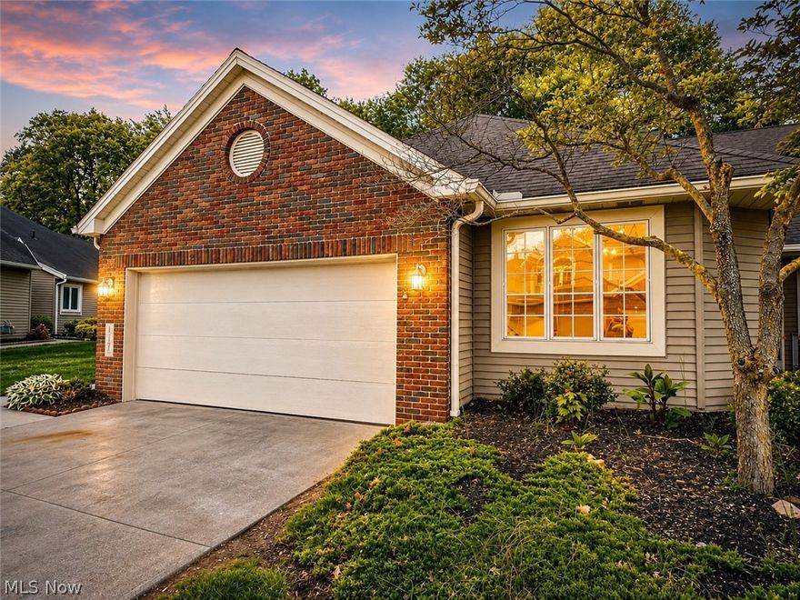 Welcome to this beautifully renovated end-unit ranch condo in the sought-after English Lakes community of Amherst! Completely updated with today’s modern finishes, this move-in ready home features a stunning new white kitchen with quartz countertops, bar-top seating, stainless steel appliances, and designer fixtures. Vaulted ceilings and a cozy gas fireplace create an inviting open-concept living space, while luxury wide-plank flooring and fresh Sherwin-Williams designer paint flow throughout. The spacious owner’s suite offers a vaulted ceiling and a gorgeous brand-new bath with a walk-in glass shower. Major updates include a new furnace, central air, and hot water heater. All the doors and wood work have been updated to a fresh white finish. Enjoy your private stamped concrete patio plus community amenities including a pool, clubhouse, and fitness studio!