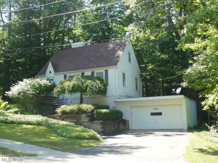 Very motivated sellers!  Don't miss out on viewing this unique and very 
  charming cape cod/bungalow with great curb appeal-right out of a storybook!Set on a hillside w/lovely views of the woodlands on a quiet street above S.Belvoir and walking distance to the new Cuyahoga County library. The brand newer furnace w/transferable warranty was just installed Nov. 2016! The  welcoming interior was just painted [2016]!! You'll love the hardwood floors and the gracious fireplace when you walk in the front door. The spacious Family Room is awesome w/vaulted ceiling and walk-out to the pretty woodland area in the back; it's perfect for entertaining w/pass-thru to kitchen for serving meals,etc. The two cozy bedrooms and full bath on the first floor are also a nice convenience.
  And, wow! The huge Master Suite on 2nd. includes a vaulted ceiling, extra space for an office area, a very large walk-in closet area, and a full bath w/sky-light! You definitely should put this home on your touring li