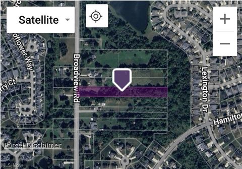Vacant Land For Sale - 10315 Broadview Road<br/> Broadview Heights, OH 44147
