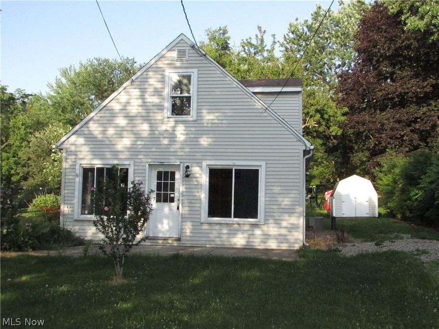 This home needs a little TLC, but is a nice buy.  The kitchen has been updated.  The furnace does not look too old, and there is central air.  Some windows are updated vinyl.   The .344 acre lot is 300 feet deep.  Dead end Street.