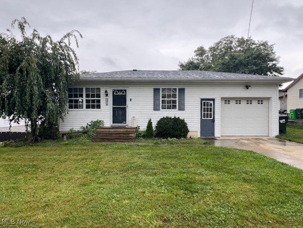 Get ready to move in this well maintained ranch home that features 3 bedrooms and 1 bath. Beautiful hardwood floors. Partially finished basement that also has a possible 4th bedroom or office. The walkout basement leads to a nice big backyard with plenty of space for kids and pets to enjoy and have a party with family and friends. Newer water heater, windows, siding, driveway, Roof 2021 and wooden fence. City lot with a country feel! Dates approximate.