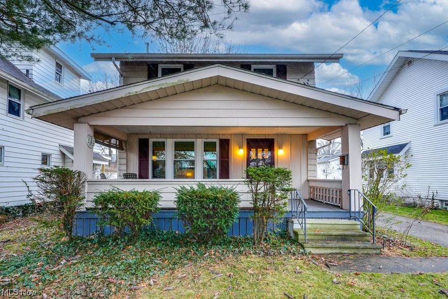 Welcome to 1148 Clifton Ave. Step into this charming, well-maintained 2 bedroom 1 bathroom home, filled with character and some valuable updates. Enjoy the original built-in cabinets and window seat in the dining room or retreat to your spacious master bedroom. Hardwood floors extend throughout the home (some protected by laminate). Notable upgrades ensure both functionality and peace of mind. Most windows have been replaced. The roof, renewed in 2009, adds a layer of security to the home. NEW furnace (2010), with AC hookup available. Updated electrical box and new waterlines. The basement has been fully waterproofed, safeguarding your home from the elements. The exterior features aluminum siding, offering durability and easy maintenance. 
The fenced-in backyard and 1 car garage add to the privacy, practicality, and appeal of the property. 
1 Year America's Preferred Home Warranty is included.