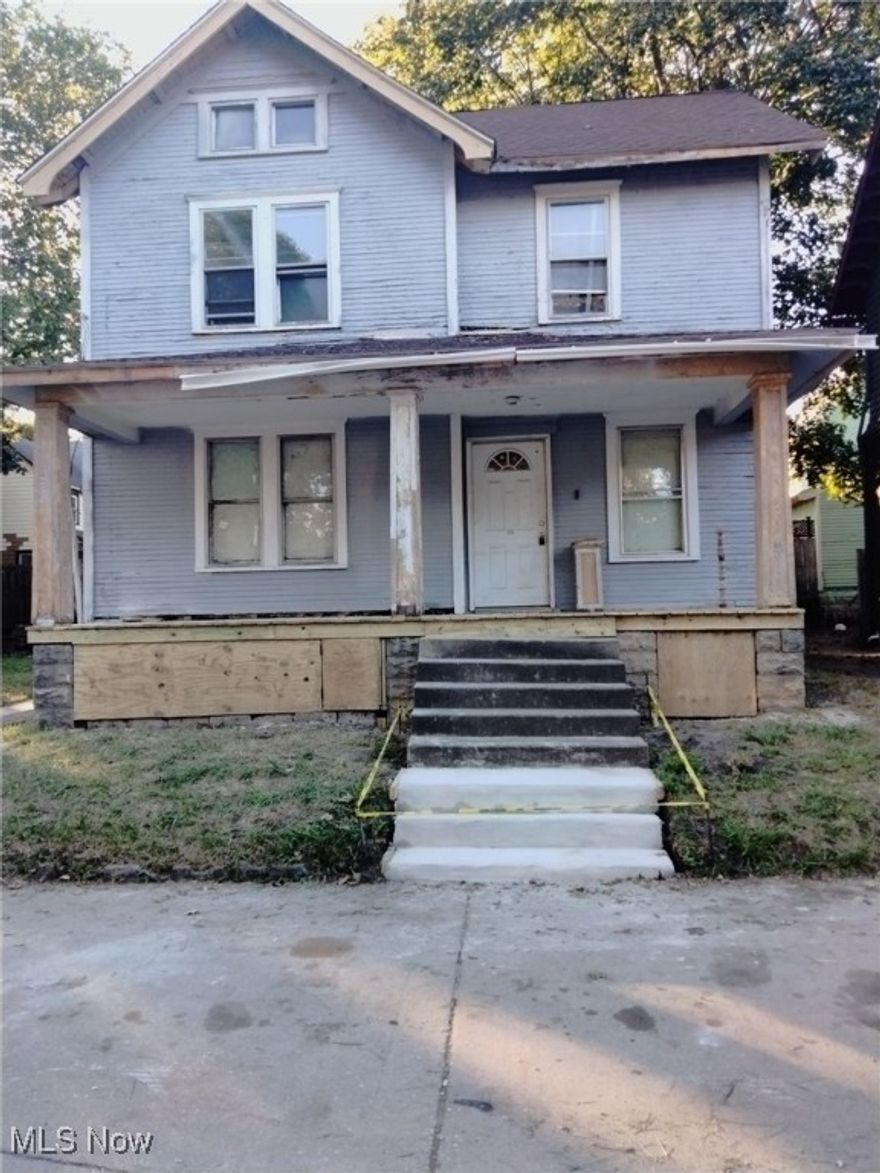 Sale is contingent upon completed remodel! Home is currently being updated with the following: new electrical, vinyl siding, finished attic, new floors and paint throughout, bathroom remodel, and updated fixtures.