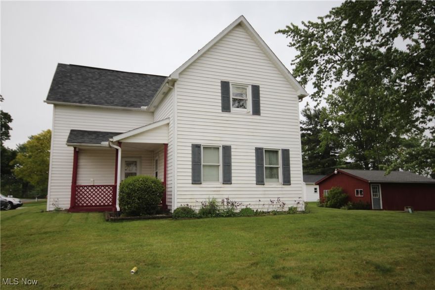 Welcome to your home in the country! Nestled on a .36-acre double lot, this charming property offers the best of quiet, rural living with room to grow—ideal for anyone looking to escape the city and settle down in a friendly, small-town setting. Step inside and enjoy the spacious rooms and first-floor laundry, a spacious eat-in kitchen with a peninsula for casual seating, and a layout that feels both open and functional. Whether you are hosting friends or enjoying a quiet night in, the kitchen is truly the heart of this home. The home has been updated and expanded multiple times over the years. Outside, you will find a 2-car detached garage with plenty of space for vehicles, tools, or hobbies. The large yard is perfect for pets, gardening, or simply enjoying the outdoors. Located in the highly rated Norwayne Local School District, this is a fantastic opportunity for first-time buyers to own a well-maintained home with the charm and space that rural life has to offer. Start your journey here—schedule a showing today!