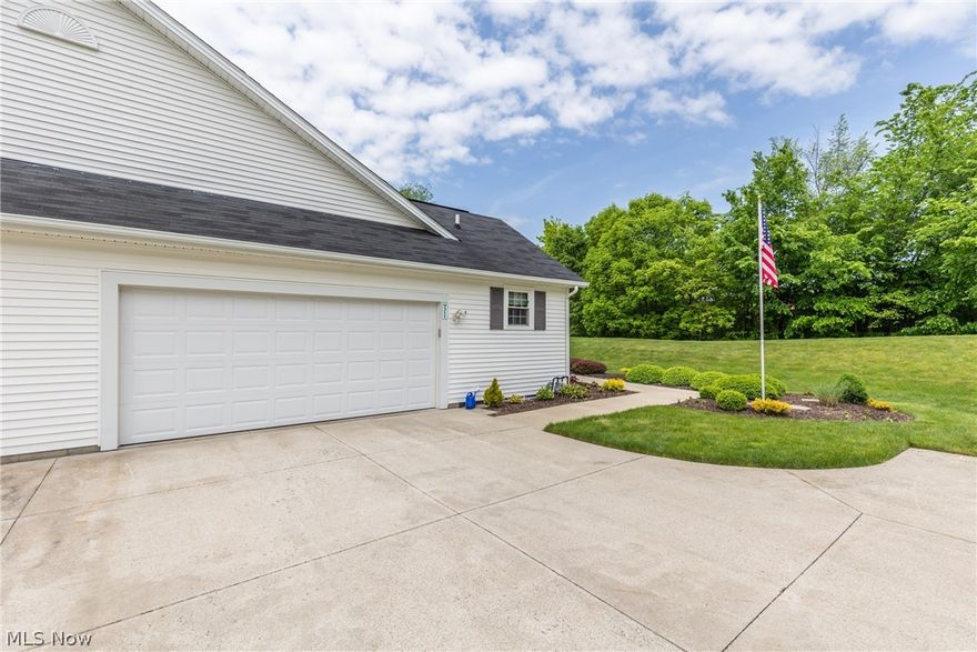 An exceptional Streetsboro cluster home with 2, possible 3, bedrooms and 3 full baths.  This immaculate unit features a finished basement that adds roughly 700 sq ft of additional living space, with rec/family room, bedroom, and full bath.  There is also ample storage space, and a crawl space.  A large master suite has a huge walk in closet.  The spacious living room opens to the dining room.  A large eat in kitchen has wonderful natural light.  The windows were new in 2019, a/c in 2018, and other updates as well.  There is a 2 car garage, patio, and so much more.