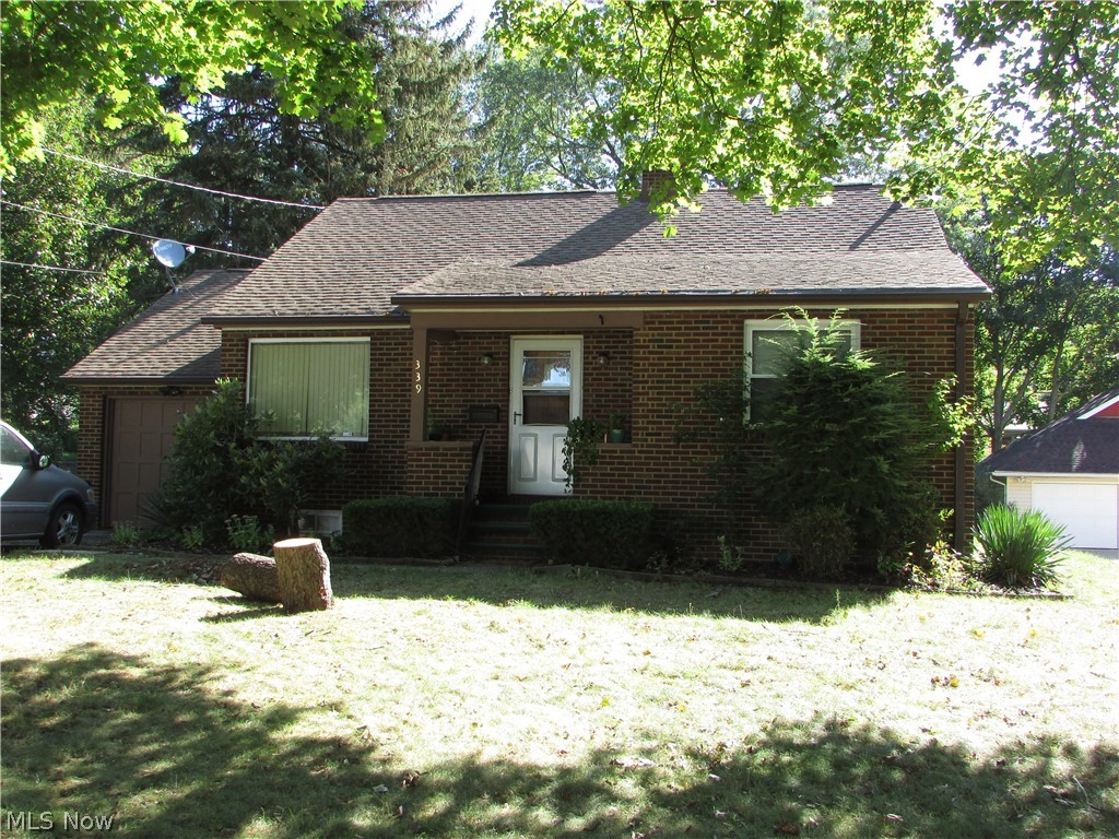 Price Reduced $10,000! A remarkable all brick ranch in the Ellet area with a large, private lot. This home is almost at the end of a road that dead ends into a park. There is a partially finished basement with a fireplace. Natural wood floors run throughout the first floor. The eat-in kitchen is very large. There is a patio area, newer above ground pool, attached garage, and so much more.