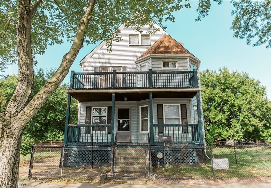 INVESTOR SPECIAL
Property is zoned for a duplex but is currently configured as a single family home. Within walking distance of Tri-C, shops, schools and lots of amenities and just minutes from all that Cleveland has to offer, this house will make a great investment property! Seller has started to remodel the second story, so some of the work has already been done.