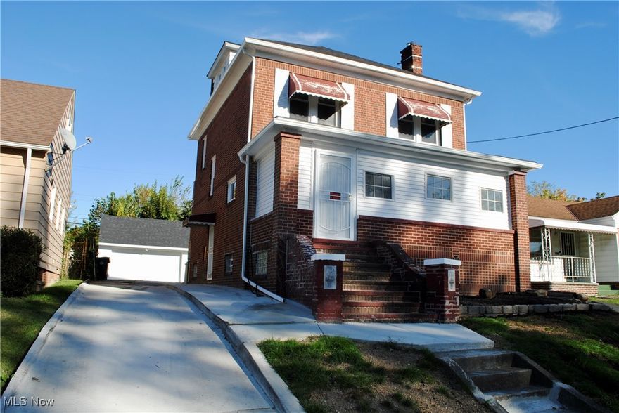 Completely Renovated All-Brick Beauty in Cleveland! Welcome home to this fully updated 3-bedroom, 2-full bath all-brick home that perfectly blends classic charm with modern finishes. Every detail has been thoughtfully redone, giving you the feel of a brand-new home while keeping the solid craftsmanship of its original build.Step inside to find an open and bright layout featuring fresh paint, new flooring, and stylish lighting throughout. The modern kitchen shines with brand-new cabinets, new countertops, and plenty of space for cooking and entertaining.Both full bathrooms have been beautifully remodeled with high-end tile work, updated vanities, and contemporary fixtures. The three spacious bedrooms provide comfort and flexibility—ideal for a family, guests, or a home office.
There is an additional bonus room on the third floor great for a kids game room! Additional highlights include: New hot water heater and newer furnace for peace of mind. Updated windows letting in tons of natural light A clean, dry basement with endless possibilities for storage or additional living space. Private backyard, perfect for gatherings or relaxation.  Brand new roof on the garage and house.  New concrete driveway and garage floor.  New garage door. Located in a convenient Cleveland neighborhood, you’ll enjoy easy access to schools, shopping, parks, dining, and major highways. This move-in ready home is a rare find at a great price. Don’t miss your chance to own a completely renovated brick home in the city!