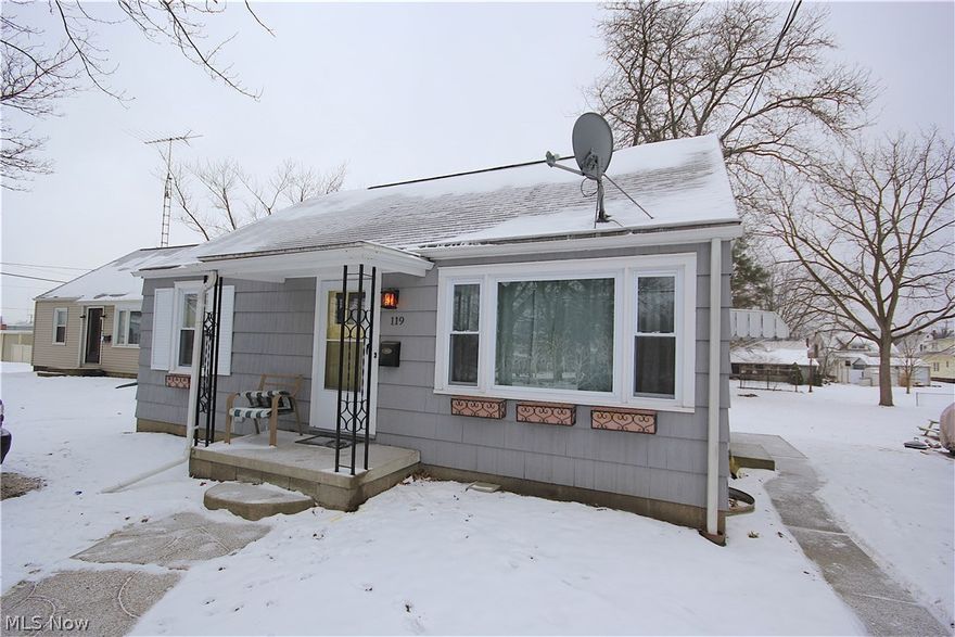 All the works been done, just move in and enjoy! This adorable 3 bedroom home has been freshly painted throughout and has new carpet and tile in the living room. The kitchen features newer cabinetry, flooring, counters and comes with all the  appliances. The first floor bath has been remodeled and has a transom style window over the shower. Other updates include the furnace, C/A, HWT, windows, new storm doors, 100 amp electric and roof shingles. There is a workshop area in the basement as well as a stand up shower. The backyard has a partial privacy fence, new shed and swing set that stays. The owner has removed some trees so there is plenty of room to build a garage, play and enjoy the sitting area. Call today for your private showing, you won't be disappointed.