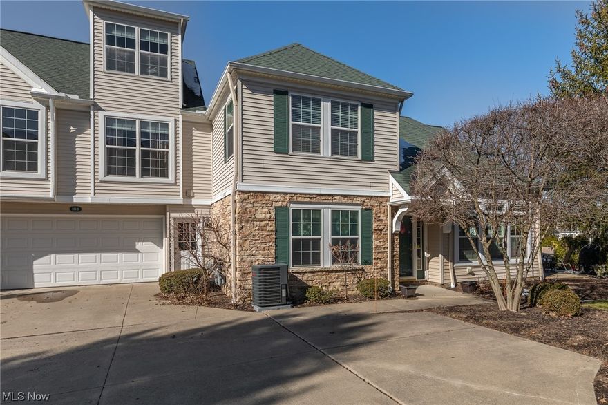 The Legends of Aberdeen is one of the most sought after golf communities in the area,  you don't to miss this one. 
Upon entering this beautifully maintained home the first thing you will notice is the open feel and a ton of natural light that shines throughout. This end unit offers a first floor primary bedroom with an in-suite full bath and full walk in closets.  The Kitchen has newer stainless steel appliances and granite countertops that includes an eat in dining area. Off of the kitchen step out on to the triple over sized patio with plenty of privacy for entertaining . The living room, with open loft area above, also shares a two sided fireplace with the dinning room/bar.  Attached 2 car garage and first floor laundry.
Upstairs you will find the second bedroom, full bath ,loft space and bonus room that is perfect for an office.  Additionally you will love the Walk in storage that you don't find in many. Not only will you enjoy the convenience of maintenance free condo living, it is life style, offering bike/walking paths ,a brand new pool & playground area ,beautiful community center,  fitness room, golf and restaurant. This one won't last.