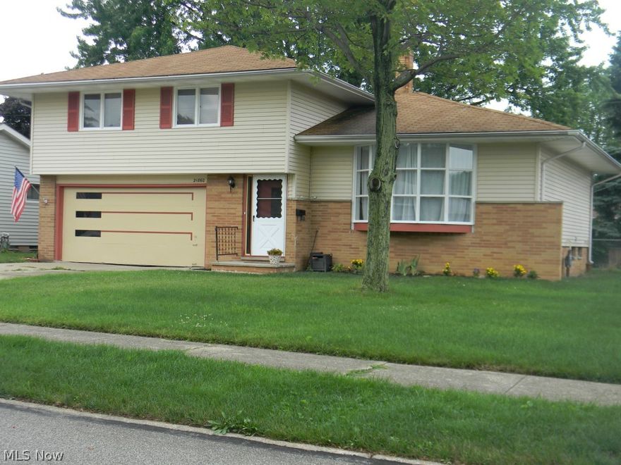 BACK ON THE MARKET WITH A REDUCED PRICE!  BEST DEAL IN FAIRVIEW PARK! You're going to love this oversized 4 bedroom, 2 and 1/2 bath split on cute street in Fairview Park!!  Adorable entry way with curved stairs lead you to the huge living room with floor to ceiling bay window!  Formal dining room has handy access to large eat in kitchen with built in refrigerator and double oven saving a ton of space! Kitchen over looks freshly painted Family Room perfect for entertaining.  The Family Room has access to patio and completely fenced back yard through sunny large sliding glass doors. Half bath rounds out this room perfect for your guests! Upstairs are 4 spacious bedrooms separated by a large hallway for space and privacy.  Master Bathroom, hallway bath and Family Room ½ bath have all been updated!   Close proximity to Cleveland Metro Parks and shopping on Lorain or Westgate, while convenient to both I-90 and 480!!  Don’t let this one get away!