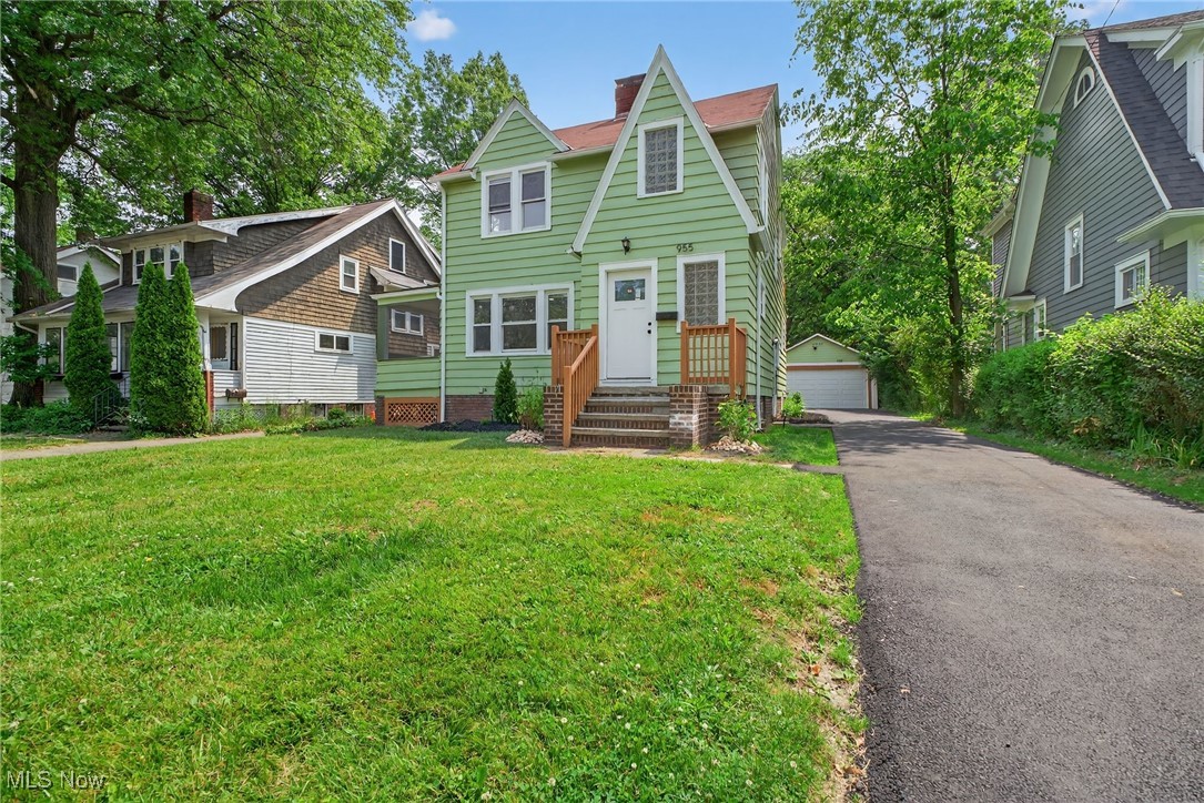 Welcome to this meticulously updated gem in the heart of Cleveland Heights! This 3-bedroom, 2.5-bath home offers the
perfect blend of charm and modern convenience. Step into an inviting living room that exudes warmth and charm. At
the heart of the space is a beautifully crafted mantel, creating a perfect focal point for cozy gatherings or quiet
evenings at home and window seating in the dining room. This home features a smart front door for keyless entry and is equipped with a Google Nest system for intelligent temperature control. Fresh interior paint throughout, new flooring, and stylish
new fixtures to include recessed lighting that bring a contemporary feel to every room. The fully renovated kitchen
boasts brand-new cabinets, granite countertops, and a full set of new stainless-steel appliances. Upstairs, you'll find
three spacious bedrooms with brand-new carpet, providing comfort and warmth. Attached to one bedroom is a
finished third floor that offers endless possibilities perfect for a home office, playroom, or extra living space. All
bathrooms have been tastefully updated, including a newly added full bath in the partially finished basement, which is
ideal for hosting or a cozy movie night. Enjoy the summer months on the freshly painted back deck, perfect for outdoor
gatherings and cookouts. The home's exterior has also been beautifully refreshed with new paint, a new garage door
and opener, new exterior doors, a brand-new asphalt driveway and newer windows. Conveniently located near schools, parks, shopping, dining, and more-this home truly has it all. A true move-in ready home you don't want to miss. POS Compliant and $499 Home Warranty from APHW.