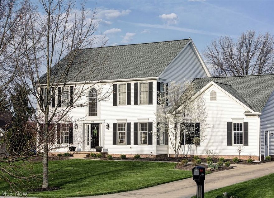 Welcome to Hudson Park Estates offering Swim & Tennis! Come on into this classic colonial home and you will immediately notice the grand two-story entrance with 9-feet ceilings throughout the first floor providing a light and airy feel throughout. A large cozy sunken family room sits in the center with gas/wood burning fireplace: opens to both study/music room & a bright lit breakfast area adjacent to the kitchen with abundant of white cabinets, granite counters, SS appliances & gas range. The remainder of first floor includes: formal dining, living/den, powder rm & laundry/utility--all complimented by custom woodwork, genuine maple wood floors & solid hardwood doors. On the Second floor: Double doors opens into the master suite with walk-in closet with organizers and recently renovated modern master bath--high end finishes & updates which include granite counters, double sinks, skylight, new subway titled shower with stone accent wall, rain shower head, new porcelain soaking rub, with