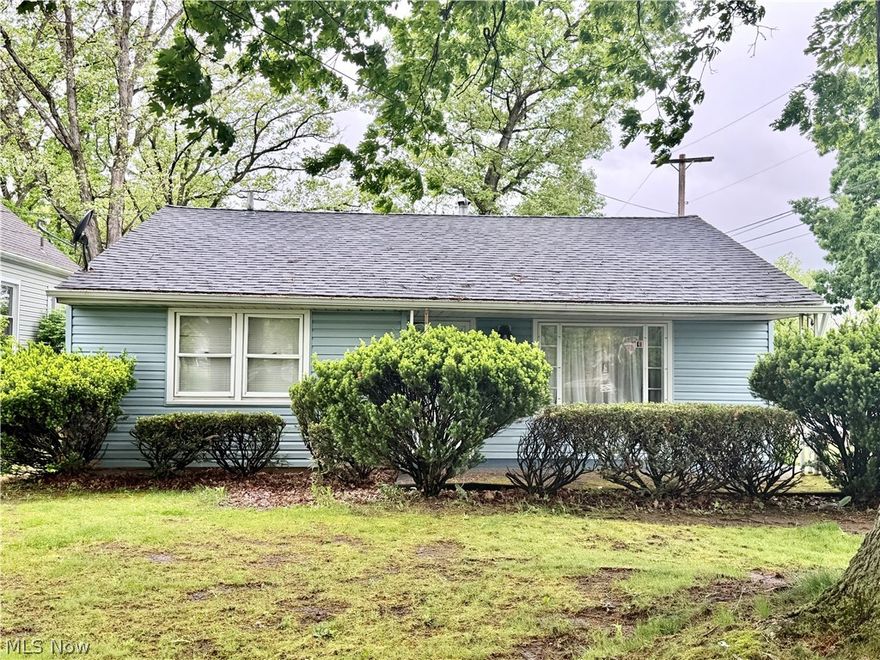 Situated on a corner lot, this 2-bedroom, 1-bath ranch has been owned and cared for by the same owner for more than 50 years, reflecting decades of pride in ownership. Offering convenient one-floor living with no basement, the home provides simple day-to-day functionality and less maintenance to worry about.

The exterior features low-maintenance vinyl siding and vinyl replacement windows, helping improve energy efficiency while reducing upkeep. Central air keeps the home comfortable during the summer months, while the fenced-in backyard offers space for pets, outdoor activities, gardening, or added privacy. The attached 1-car garage with automatic door opener adds everyday convenience, especially during Ohio winters and rainy weather.

Inside, you’ll find a functional layout with comfortable living spaces and the opportunity to update and personalize the home to your own style and taste. While some cosmetic improvements may be desired, the property has been maintained over the years and presents an affordable opportunity for a buyer looking for practical living with the ability to build equity over time.

After decades of long-term ownership, this home is ready for its next chapter.

For added peace of mind, a home inspection report has already been completed and is available for review, and the seller is providing a one-year home warranty.

24-hour notice required for all showings.