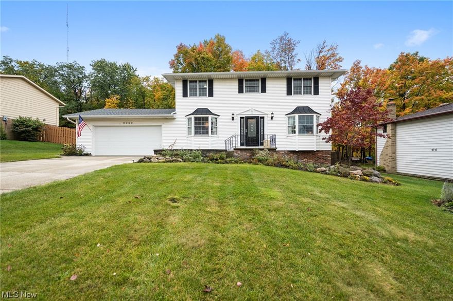 Welcome home!. Great home for entertaining, having family dinners in the large eat in kitchen with a gas/wood burning fireplace. Large backyard to enjoy nature. Yard has an irrigation system. Gas grill. Main bedroom with a walk in closet and full bath. Two more bedrooms with hardwood floors and a full bathroom complete the upstairs. Basement has a bonus room with storage, laundry, shower, hook up for an electric stove and refrigerator. New furnace and A/C in 2021. Pluming for dishwasher that is in place but not in use.