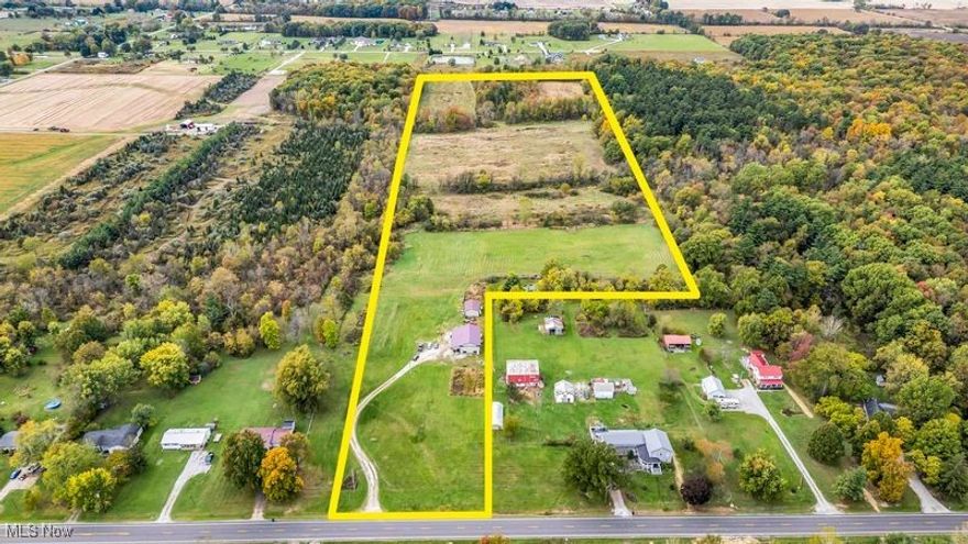 Hunters paradise Across from Findley State Park . North of the Ohio State wildlife Reserve. Excellent opportunity to own a property with a ton of improvements already in place. This property already has a septic system, city water, a driveway, and electricity running to the 44'x56' pole barn. The pole barn features larger sliding doors, a 12' x 32' covered porch, concrete floors, a 1bedroom,1bath, propane wall heater, tankless hot water heater, office with radiant floor heat. enclosed lean-to. An additional 24'x36' 3 sided barn is perfect for extra storage. Looking to build your dream home or transform the existing structure into A Barnd0miniun  some of the improvements already completed, this could be it! As you walk the property you will find a nice mix of open tillable fields and wooded area. The 16 +/- acres tillable ground is perfect for continuing to farm or to turn into pastures .Take the well-managed trails through the property back to a nice small pond that sits on the property . Several small tree lines create natural pitch points ideal for hunting. Multiple open areas also offer potential food plot locations! Thick cover, wooded acreage, food, and water offer a great wildlife habitat. Location is key, as this property also adjoins the Wellington Wildlife Area! Do not miss your chance on this great property!