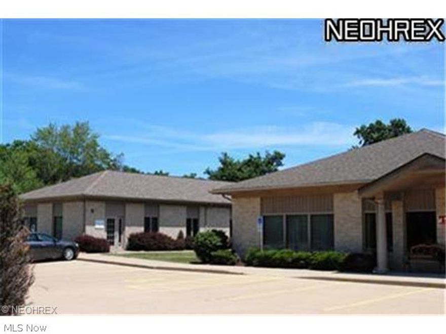 Professional office space for lease located close to Crocker Park, I-90, Airport and I-480. 2400 square feet. $9/sqft base rent plus $3.76sqft common area maintenance fee. Call listing agent for more details and for your private showing.