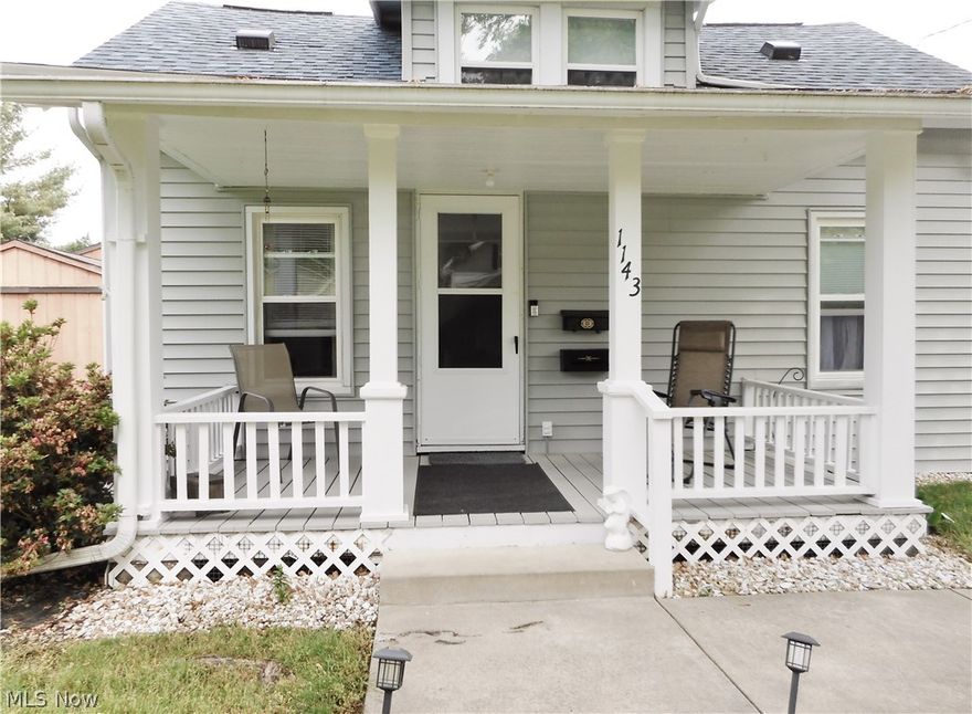 Adorable Cape Code Home on Quiet Street in Kent with 3 Bedrooms and 1 Full Bath.  Home is immaculate.  Nice Front Porch for relaxing.  First Floor has a nice Living room, Dining Room, Kitchen with Pantry and fully applianced, Full Bathroom and 1st Floor Master BR.  Two Bedrooms upstairs.  Basement is clean and dry.  Washer and Dryer stay and plenty of storage in Basement.  Home has Central Air and Gas Heat.  Large back yard.  Large storage Shed.  Deck off Kitchen for your Grill!  Newer vinyl siding (2014), new Roof (2018), Replacement Windows (2014),  foam insulation (2014), new Hot Water Tank (2018).  Driveway is concrete.  Everything is in excellent condition. And ready to Move-In.  Schedule your private showing!