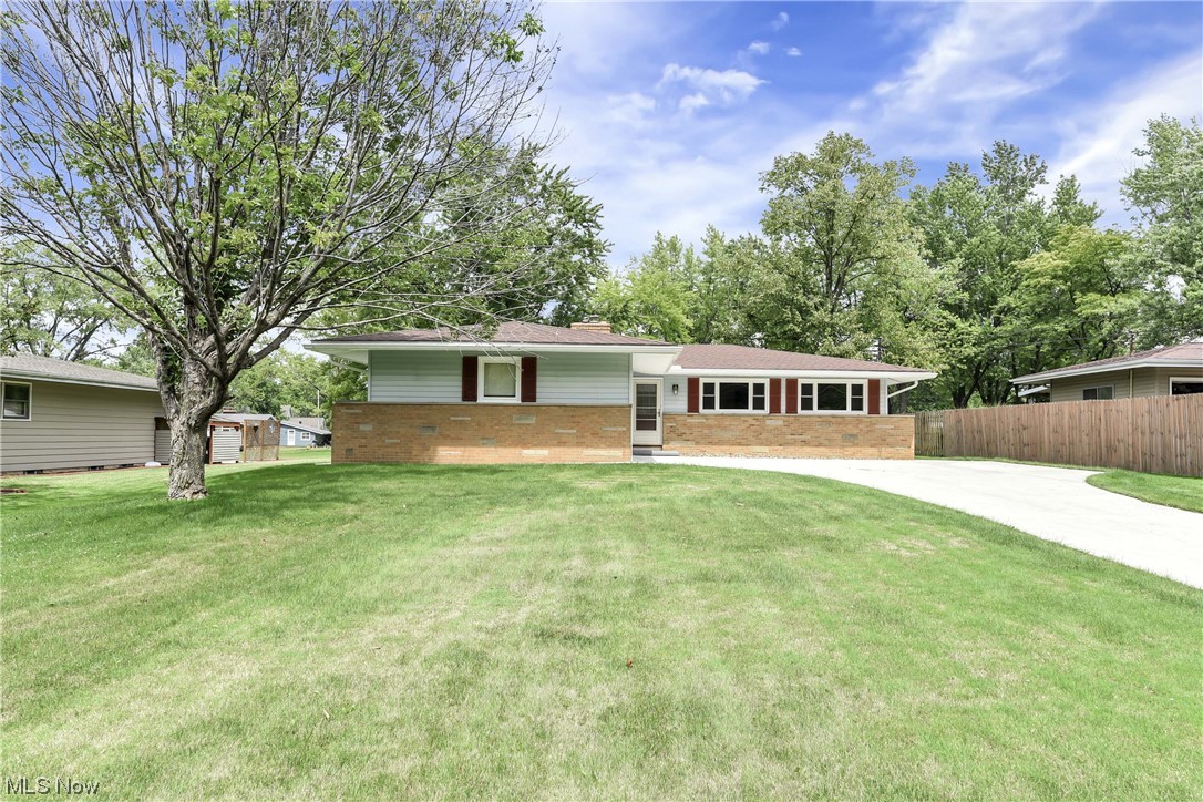 Welcome home to this meticulously maintained 3 bedroom ranch home that showcases pride in ownership. As you step into the house, you'll be greeted by beautiful, well-maintained hardwood floors that add warmth and charm. The spacious living space offers ample room for relaxation and entertaining. Imagine cozy evenings by not one, but two fireplaces. The full basement also features a fantastic recreation room and half bath. Step outside to a covered patio that offers a perfect space for outdoor gatherings. The property also boasts a shed for extra storage. One of the many highlights of this property includes a new driveway 2020. This home truly encompasses pride of ownership and is now ready for a new owner to appreciate the wonderful features it offers. If you have any further questions or want to view this home, feel free to ask me!! HVAC 2015, Roof 2016.