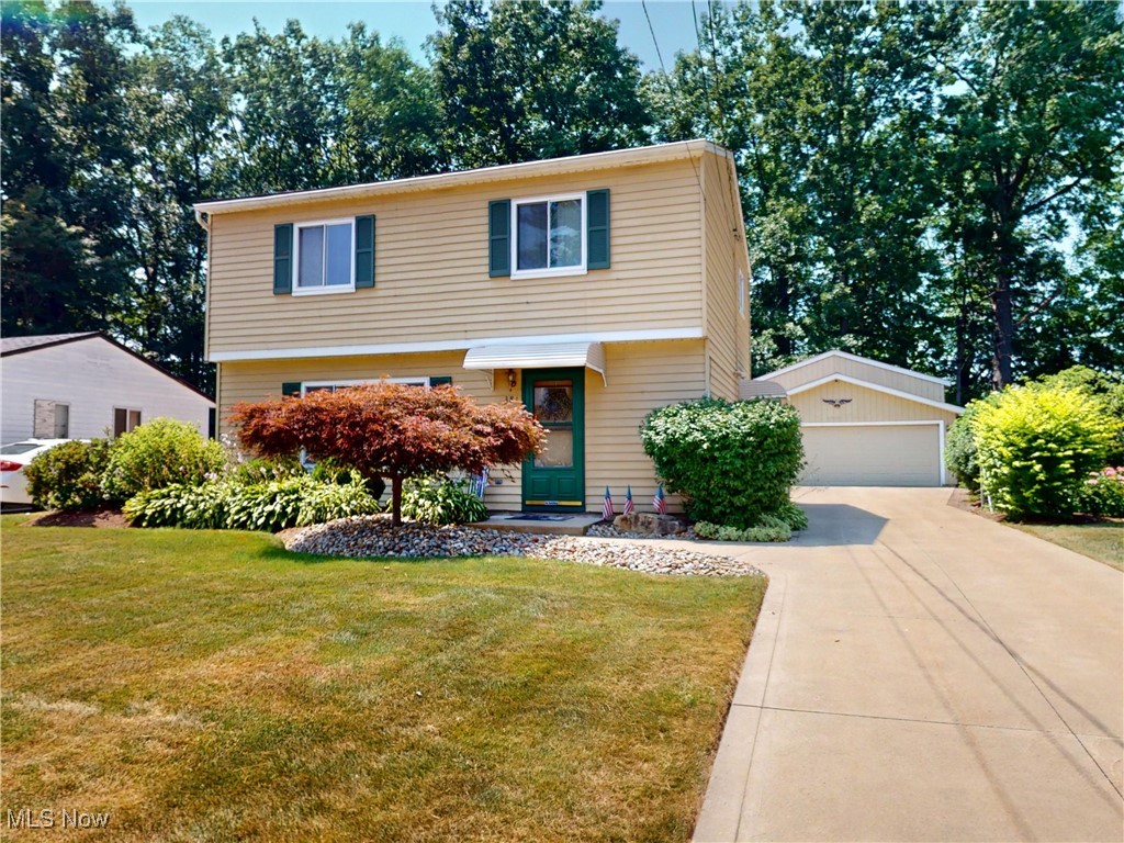 Step inside this spacious colonial featuring a warm and inviting first floor with a living room, kitchen, and dining area—plus a stunning family room addition. Enjoy cozy evenings by the beautiful stone gas fireplace and take in views of your own private backyard oasis, complete with lush landscaping and a custom concrete fire pit, perfect for relaxing or entertaining. Very convenient with a first-floor laundry room! The newly built oversized garage offers ample space, including a full second-floor storage area for all your needs. Recent updates add peace of mind, including new roof on the house ‘22, hot water tank ‘22, refrigerator & microwave ‘24. Seller is offering an allowance towards new flooring. Don’t miss the opportunity to make this beautiful home yours!