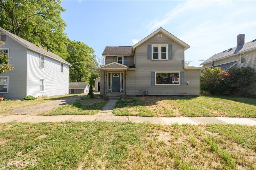 Check out this perfectly located fixer-upper in the heart of downtown Canal Fulton! Walking distance to all of the great shops and parks downtown has to offer. This home features nearly 1600 sq ft and a 4 bed 1 bath floor plan and large windows. The front entry opens into a large living room which transitions to the kitchen, laundry room, and a first floor bedroom. 3 upstairs bedrooms and a large backyard give this place a ton of possibilities. This home is ready for your renovation and is listed as-is. This property is agent owned.