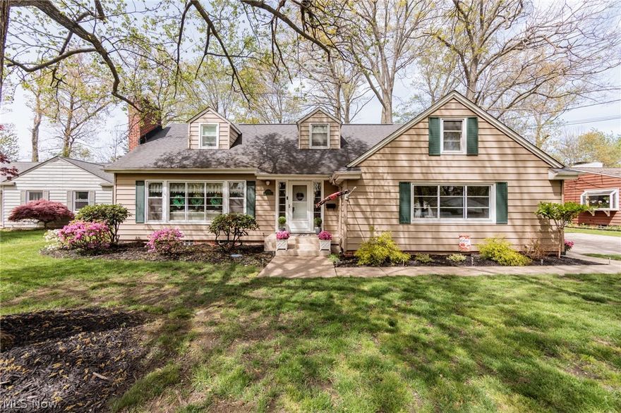 Welcome to 22636 Locust Lane.  This charming cape cod which has been lovingly maintained by the same family for almost 30 years sits on a large lot on wonderful cul-de-sac street.  Stepping in to the "much bigger than it looks from the street" home, you are greeted by an inviting living room with warm hardwood floors and a beautiful wood burning fireplace.  The living room and those stunning floors open seamlessly into the dining room and kitchen, making for great entertaining.  The kitchen features granite counters, SS appliances and plenty of cabinetry.  The kitchen overlooks the huge family room which is highlighted by another fireplace and a new sliding door that leads to the inviting deck.  A large storage area with access to the outside is a welcome surprise.  A full bath and first floor bedroom/office round out the first floor.  Upstairs you'll find three additional bedrooms, all with hardwood floors and ample closet space as well as a full bath with a double vanity.  The lower level provides additional living space with a third wood burning fireplace plus loads of storage.  You'll love spending the summer on the back deck overlooking the spacious yard with its mature landscaping.  Located just minutes from RR's best shopping and dining, the home is also close to highways and RR's Blue Ribbon schools.  A one year home warranty is being provided by the seller for buyer's peace of mind.  This is the home and neighborhood you've been looking for!
