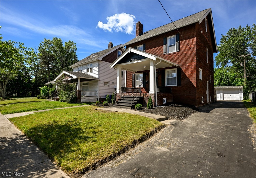 Welcome home to 2006 Torbenson Drive centrally conveniently located in the heart of the Euclid-Green neighborhood of Cleveland. This updated colonial has been renovated from top to bottom offering 3 levels of updated home for you to enjoy! The floor plan was opened to give this home a modern day feel. The kitchen features an oversized island, new appliances, new cabinets, and new countertops. The living room, and a dining room offers plenty of windows for natural lighting. Torbenson offers 3 nice sized bedrooms that have been freshly painted. All baths which include 2 full and 1 half bath have been completely remodeled. 3 total baths offers you a bathroom on each floor. The main bathroom features a rainfall shower system and a double bowl vanity for your convenience. The laundry room is located on the second floor making it central and easier for the household to wash. Other updates include: new luxury vinyl flooring throughout, new lighting, new doors, new windows, new furnace, new AC Unit, new roof, all new plumbing, new electric panel, and fresh paint. "NEW" is the theme and this home is Energy Certified. 15 Year Tax Abatement pending. To give even more peace of mind, a 1 year home warranty has been included! Come take a look and call this one home!