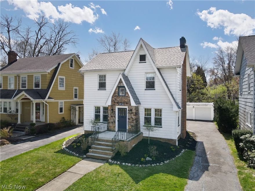 Better hurry – a few homes could be on HGTV – this is one of them! Stunning colonial with meticulous attention to detail. Timeless design choices combine with extensive renovations and major infrastructure upgrades will be evident from the moment you arrive and all you have to do, literally, is unpack and enjoy! The classic façade with updated landscaping is just the beginning. A gorgeous firepit area awaits in the backyard. Whole house conversion from boiler (steam) to forced air with the addition of AC (2019 – 21K), garage doors (2020), tuckpointing (+ new slabs front/rear entryways - 2019), landscaping (2016), outdoor patio (2014), roof (2011) & windows (half in 2011, half in 2020), electric panel (2011). The renovated, white kitchen (2019) with all newer appliances (1-4 yo), LVP flooring which also extends into the nearby renovated half bath (2016) and breakfast nook area. Classic, huge living room with woodburning fireplace and oversized dining room with gorgeous, refinished hardw