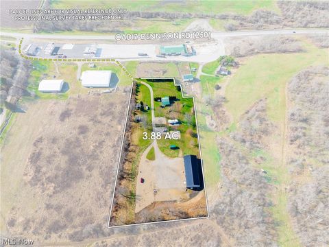 Vacant Land For Sale - 37850 Cadiz Dennison Road Rd<br/> Cadiz, OH 43907