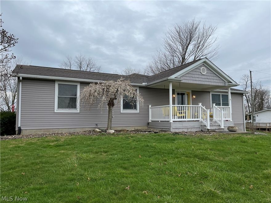 A lot bigger inside than it appears. Come check out this three bedroom and two full bath home with spectacular views out of the front and back. Pull right into the garage for interior entry wothout dealing with the elements. There is a sizeable family room in the basement. Upstairs you will find a marvelous dining room with a gas fireplace that walks out to the the back patio area. There is a large master bath that connects to the forst floor laundry to make chore day so much easier. Wait until you see the massive storage space off the garage inside. Located in the Maysville Local School District. This home has been well maintained over the years and is ready for new owners.