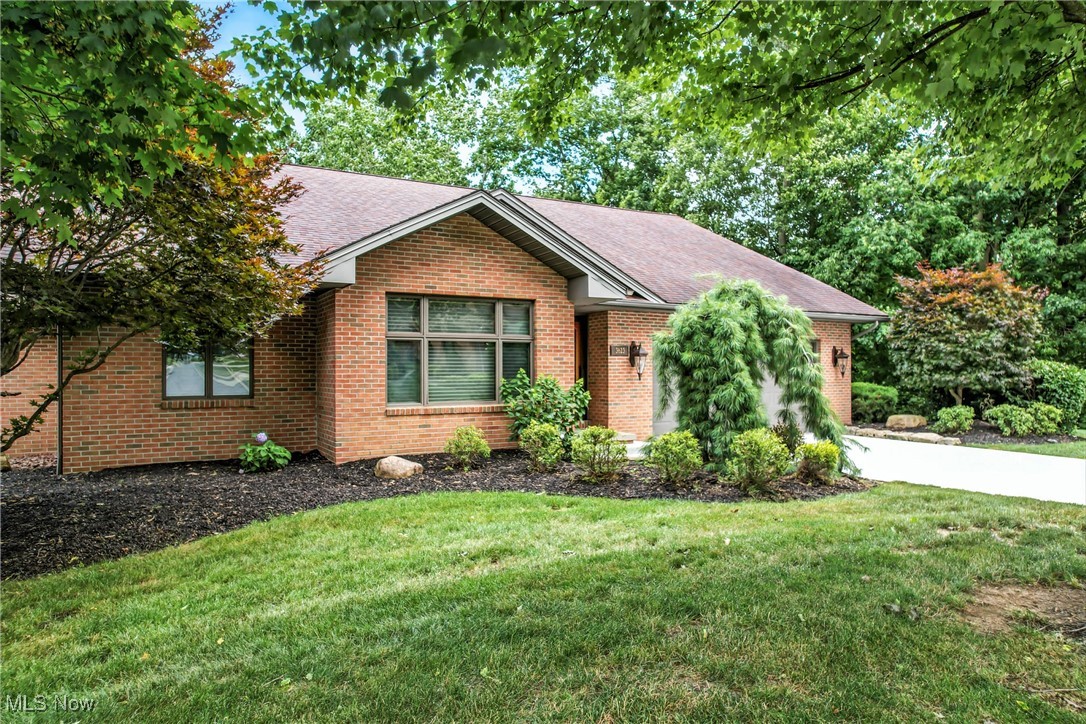 Welcome to 3623 Mercedes Place Canfield Ohio where sophistication, craftsmanship, and quality come together to create the perfect place to call home.
Set in a peaceful wooded community, this exceptional condo offers over 4,000 square feet of finished living space with 3–4 bedrooms, 3 full bathrooms, and quality finishes throughout. Thoughtfully designed with both functionality and style, this home features two full kitchens, three electric fireplaces, and custom details inside and out.
Main Floor Features:
Vaulted great room with crown molding and electric fireplace
Bright sunroom with French doors overlooking the wooded surroundings
Gourmet kitchen with granite countertops, gas stove, custom cabinetry, and hardwood flooring
Primary suite with bay window, walk-in closet, and ensuite bath with soaking tub and custom tile shower
Second bedroom and full bath on the main floor
Third bedroom currently used as a sitting room with closet
Custom stone accent wall lining the stairwell to the lower level
Finished Lower Level:
Full second kitchen with large butcher block island
Expansive living and dining space with a second electric fireplace
Additional guest suite with walk-in closet and full bath
Laundry room and oversized storage area with built-in shelving
Third electric fireplace in bonus living space or home gym area
Additional Highlights:
Three total electric fireplaces
Custom crown molding and millwork
Stone detailing on the lower perimeter of the garage walls
Ample storage and versatile layout for entertaining, guests, or multi-generational living
Located in a quiet, well-maintained condo community
This well-appointed home offers exceptional space, comfort, and flexibility with low-maintenance living in a beautifully wooded setting