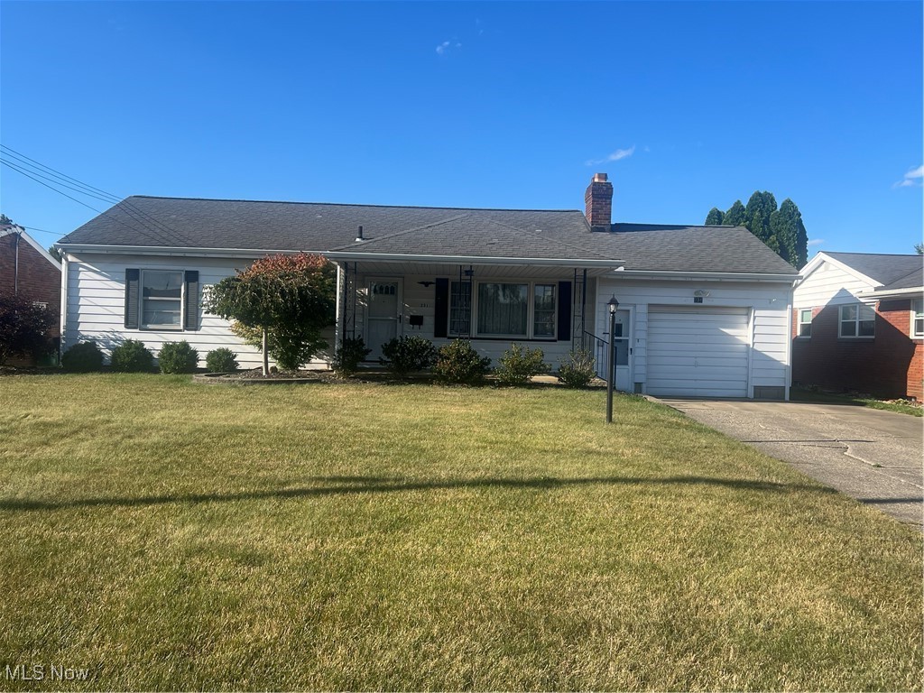 Charming 3 Bedroom Ranch in a great Struthers Neighborhood. Lots of original craftsmanship with an amazing basement space you are going to want to see. Oversized One Car Garage offering easy access and lots of extra storage. Additional storage in attic with easy access in hallway. This home is perfect for anyone seeking charm and comfort in a wonderful neighborhood.