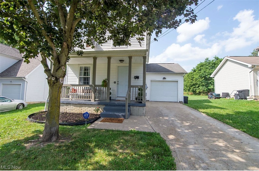 Take a look at this move in ready 2 story Home with 3 Bedrooms and 1 1/2 bathrooms. Both bathrooms completely updated, Newer Kitchen Cabinets, Counter Tops, Newer Flooring, Light Fixtures, and Newer furnance. The first floor offers an open concept with lots of natural light. Recently Painted with neutral colors throughout making it very easy for you to be able to personalize it and make it your own. Well maintained and cared for and it shows well. Offers one car attached garage and a large back yard for all of your entertaining need. The front porch is the perfect place to relax and enjoy the outdoors or entertain family or guests. Don't miss out on the opportunity to own this spacious home!