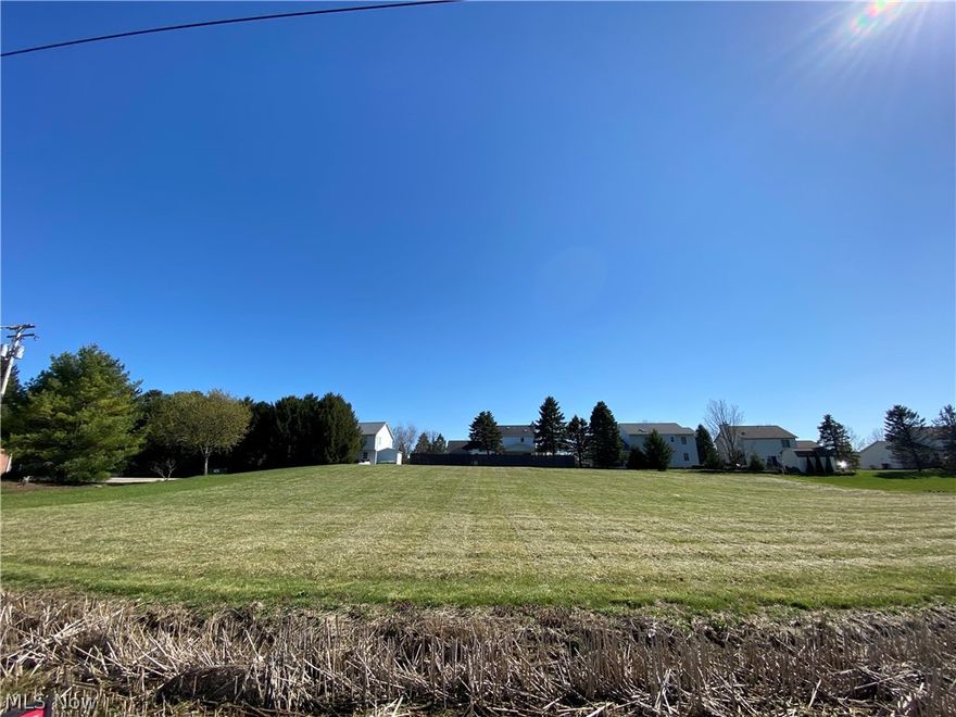 Build your Dream Home on this improved lot in the Historic Village of Seville!!! LOCATION LOCATION LOCATION!!!!Enjoy all the advantages of rural-suburban living as well as the benefits offered by quick access to Akron, Cleveland, and major surrounding areas!!!! Located within one mile of I-76 & I-71, 15 minutes from Wadsworth & Medina, 30 minutes from Akron & Wooster, and only 40 minutes from Cleveland!!!!! Two lots available, side by side. Both lots have city water/sewer with underground utilities available.