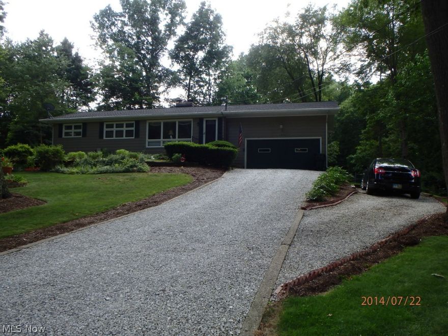 Welcome home to this beautifully landscaped, spacious ranch home with full finished basement! Enjoy 2 wood burning fireplaces, remodeled kitchen with new appliances, tile back splash and new counters and so much more. Much of this homes has been updated to include roof, A/C, septic, water heater, pump, water softener, remodeled shower, gutter guards, new shed and all brand new kitchen appliances. Tons of storage throughout to include extra storage built in the garage. The super sized deck (25x12), patio, completely fenced back yard is perfect for entertaining, children and pets. Every flower bed contains perennials! The location is perfect, close to schools, shopping, dining and the highway! Don't wait, schedule your showing today before it is SOLD!!!