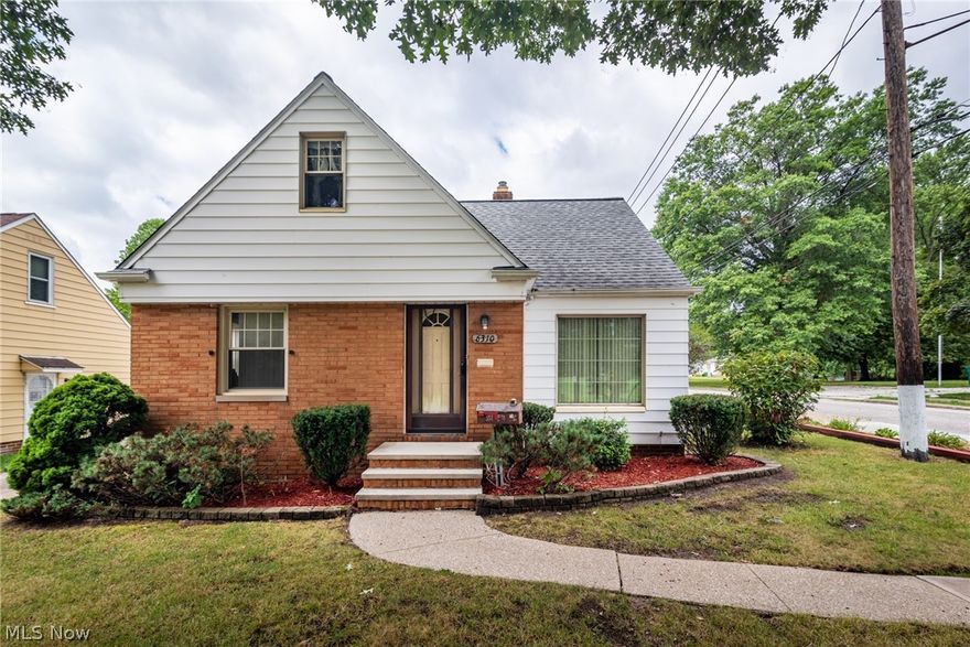 Move right in an enjoy this solid and lovely 3 bedroom cape cod featuring updated kitchen with appliances, and adjoining dinette. The fresh first floor bath has new flooring and vanity.  The enclosed sun room overlooking the rear yard offers additional space for relaxing. The second floor dormer is spacious, basement is divided with a finished recreation room and second full bath; 2 car garage and great rear yard. Close to shopping, park and convenient to highway transportation.