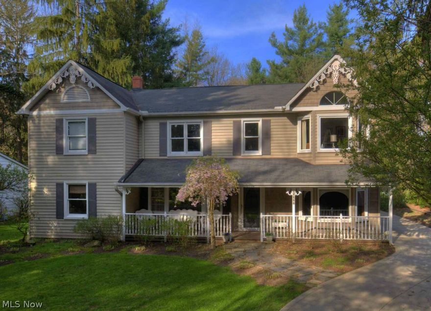 The pleasures of this Lake Community are for you! This Lake Lucerne retreat offers beach access and lake priveledges with a peaceful wooded setting. The traditional features of warmth and the stunning vaulted family room addition and open kitchen provide the best of new and old. The home has hard wood floors throughout and newer kitchen with corian counters, center island and new stainless appliances. First floor bedroom could be a great office. The amazing Master Suite addition offers vaulted ceiling, exposed wood beams, and a spacious master bath with shower and soaking tub. The spacious yard offers a patio perfect for entertaining. All located in Excellent Rated Kenston Schools with easy access to 422 for downtown or a short drive to Chagrin Falls!