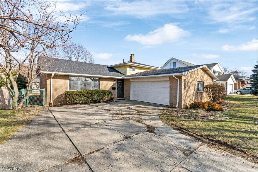 You do not want to miss out on this fully updated split level home in Parma Heights! This home is a must see and truly one of a kind! As you enter you’ll be greeted by new flooring and fresh paint. The bright kitchen offers plenty of cabinet space, new stainless appliances (2023), and quartz countertops. Down stairs you will find a spacious second living room, a fully remodeled bathroom, and utility room for laundry and storage. The patio off the lower level walk out is great for entertaining or relaxing. Upstairs you will find 3 freshly painted and newly carpeted bedrooms with plenty of closet space. The second floor also offers a beautifully remodeled bathroom. This is not your average renovation job, pride of work is featured throughout with tasteful lighting designs and wood accents! The roof and windows were replaced in 2023 - and there's a home warranty for added peace of mind! Schedule your showing today!