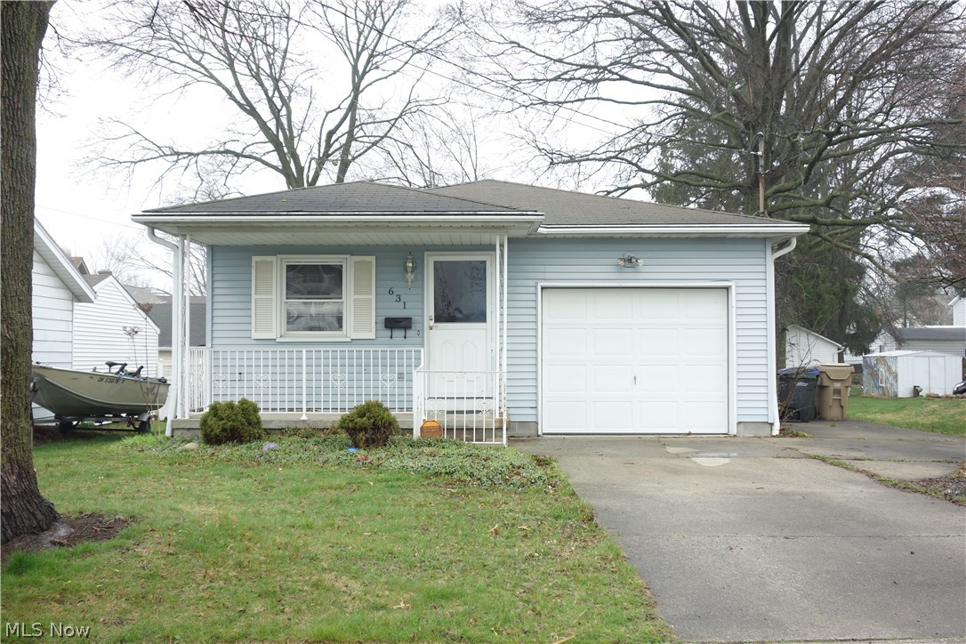 "RANCH" in a prime location of Cuyahoga Falls, w/quick access to shopping, restaurants and more! A Large "Eat-In Kitchen" w/a dining area and breakfast bar/food prep countertop, sliding door access to a Jumbo-fenced & wonderful back yard! Bring your decor ideas & TLC to make this Ranch shine, Don't miss the chance to make this home your own** A Superbly located 1st Floor Laundry w/washer & dryer *No basement**For those who appreciate convenience: This Ranch has an attached garage w/a paved driveway & addl' concrete parking @ side of house. Whether you're a first-time buyer, downsizing, investor or simply looking for a cozy retreat w/a nice yard, this property has all the elements. NO FHA/VA--Sold "As Is"