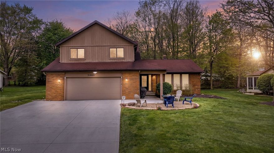 WELCOME HOME to this spacious, fully renovated split-level home located in North Solon, within the top-ranked Solon School District. This 3,000-square-foot residence features four spacious bedrooms, five bathrooms, and two primary suite bedrooms. Significant recent upgrades include a NEW ROOF (to be completed prior to closing), new HVAC, furnace, and air conditioning system, as well as new hardwood flooring, plush carpeting, and fresh paint throughout. The fully renovated kitchen is equipped with custom cabinetry and granite countertops. Additional features include two dedicated living areas, a formal dining room with a built-in buffet, a first-floor bedroom, and a large four-season sunroom. For added peace of mind, the property includes a one-year home warranty. This move-in-ready home is ideally suited for a variety of family needs. Schedule your private tour today. This one won't last on the market!