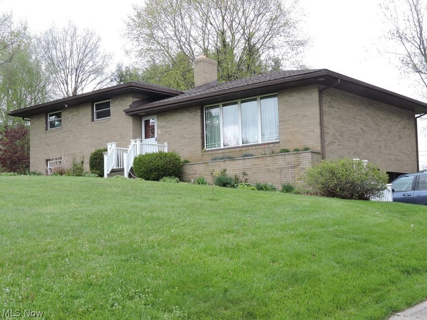 All brick three level split, One owner home.  Inviting front foyer with gust coat closet, Spacious rooms throughout, lots of closets and storage area, appliances remain.  Woodburning fireplace in Living room,  Rec room has wood burning stove.  Concrete patio off dining area.  Two Br's have hardwood floors under carpet (Not under Master BR).  Great size backyard with storage shed.  Updates include New Roof 2020, well pump approx 10 years ago, septic pimped Summer 2019, replacement windows throughout 2017.  Seller is providing a 1 year Home Warranty.