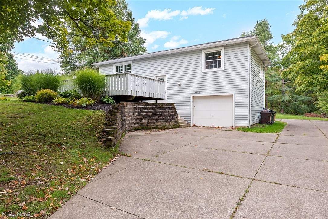 Very nicely updated 2 unit multi family in Stow! Unique and private split level layouts in each unit. The front unit offers a living room, dining area and spacious kitchen, 2 bedrooms, 1 full bath plus a finished lower level with laundry area and attached one car garage. Wonderful outdoor space with a private side deck and a sunny front deck. Newer flooring and paint throughout. The back unit is beautifully updated with granite in the kitchen, newer flooring and paint, 3 bedrooms, 2 full bathrooms, a living room, dining area, lower level family room and attached 2 car garage. Enjoy the outdoors on the huge private wrap around deck with access from both the kitchen and primary bedroom. Back unit currently rented for $1300, front unit currently vacant, so theres potential for an owner occupant! Most recently the front unit rented at $1125. Newer ACs in both units, newer furnace and electric panel dishwasher and fridge in back unit. Tenant pays electric, owner pays water/trash/sewer.