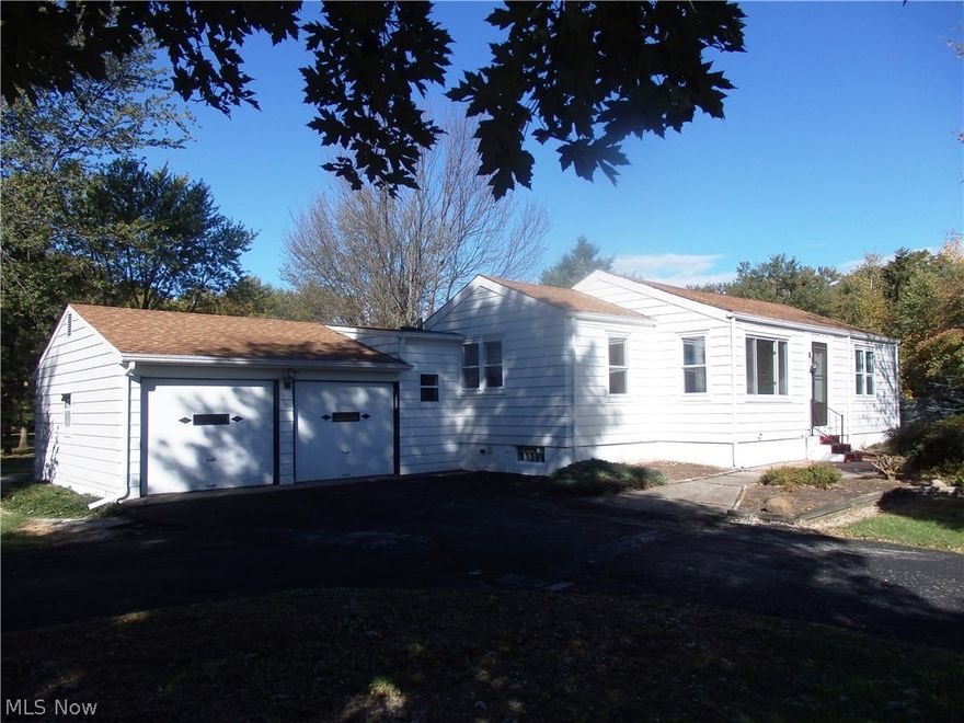 Lovely ranch with full basement, beautiful hardwood floors throughout, newer windows. Spacious yard with deck.