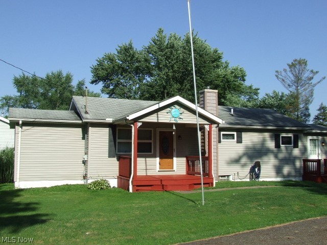 Adorable 2-bedroom Ranch on almost an acre!!! Large living room is open to big eating area/updated kitchen with french doors to huge backyard! Two bedrooms with double closets and first floor laundry/mud room. Full basement with glass block windows. Full Detached 1+ car garage with opener/electric. Newer furnace, H20, front door. Enjoy the great .9 acre backyard!!! Make your appointment today to see your new, Cute Home!!